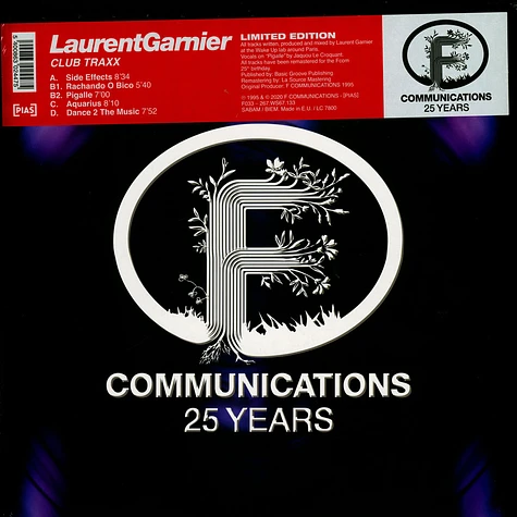Laurent Garnier - Club Traxx
