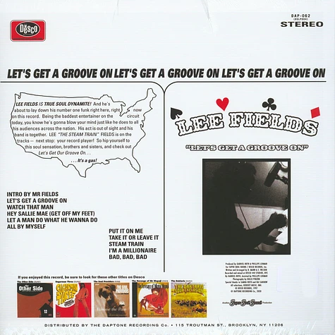 Lee Fields - Let's Get A Groove On Record Store Day 2020 Edition