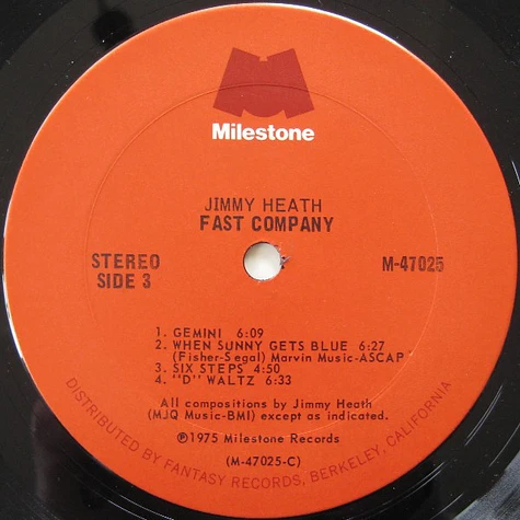 Jimmy Heath - Fast Company