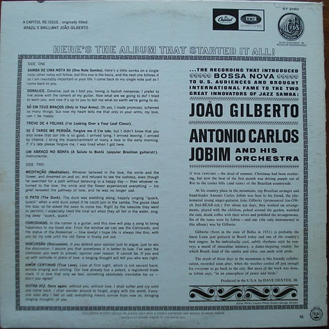 João Gilberto & Antonio Carlos Jobim - Gilberto & Jobim