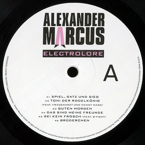 Alexander Marcus - Electrolore
