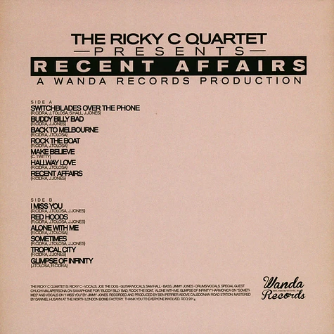 Ricky C Quartet - Recent Affairs