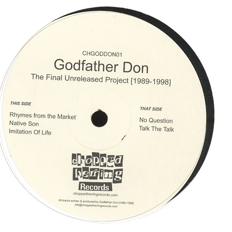 Godfather Don - The Final Unreleased Project [1989-1998]