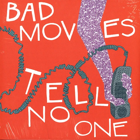 Bad Moves - Tell No One Translucent Purple Vinyl Edition