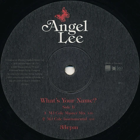 Angel Lee - What's Your Name?