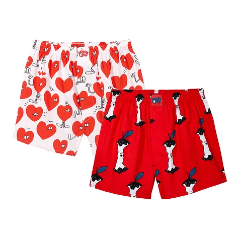 Lousy Livin Underwear - Apple & Valentines Two Pack