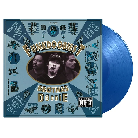 Funkdoobiest - Brothas Doobie Limited Numbered Blue Vinyl Edition