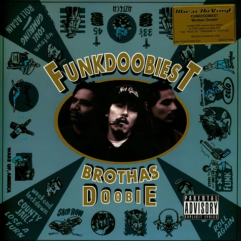 Funkdoobiest - Brothas Doobie Limited Numbered Blue Vinyl Edition