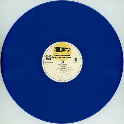 Funkdoobiest - Brothas Doobie Limited Numbered Blue Vinyl Edition