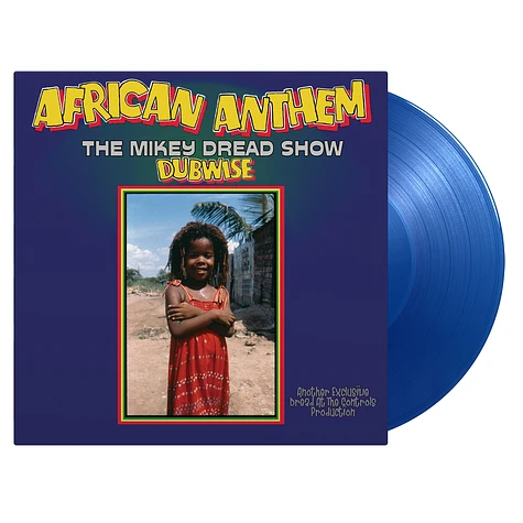 Mikey Dread - Africa Anthem The Mikey Dread Show Dubwise Limited Numbered Blue Vinyl Edition