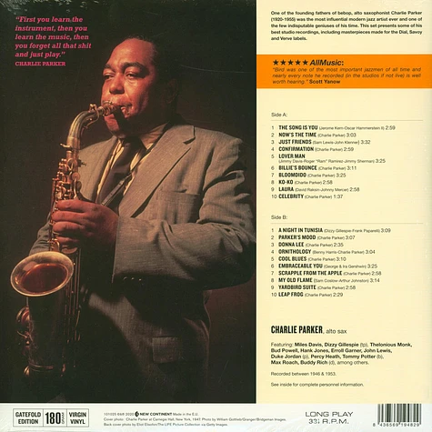 Charlie Parker - The Hits