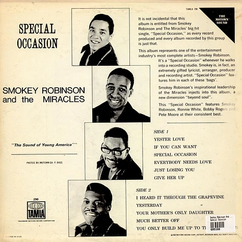 The Miracles - Special Occasion