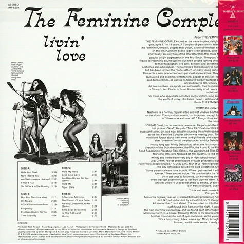 Feminine Complex - Livin' Love Record Store Day 2020 Edition
