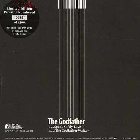 Nino Rota - OST The Godfather Record Store Day 2020 Edition