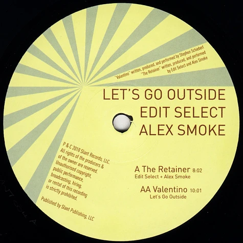 Let's Go Outside, Edit Select + Alex Smoke - The Retainer / Valentino