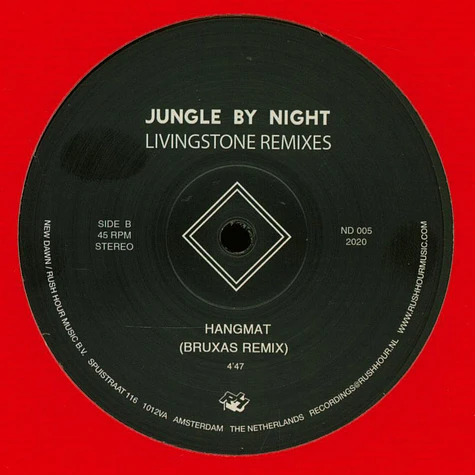 Jungle By Night - Spending Week (Oceanic 'Cornucopia' Remix) / Hangmat (Bruxas Remix)