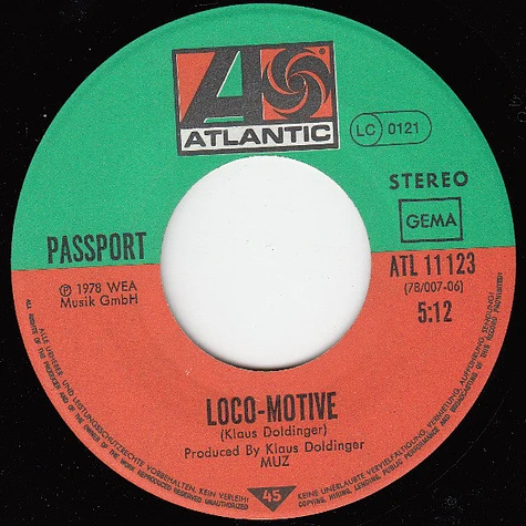 Passport - Loco-Motive