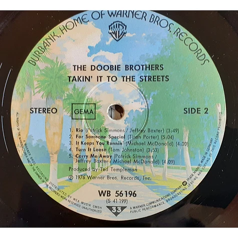 The Doobie Brothers - Takin' It To The Streets