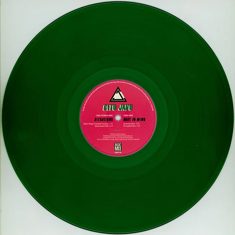 Cetu Javu - Situations / Have In Mind Green Transparent Vinyl Edition