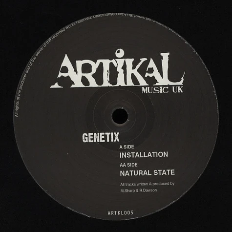 Genetix - Installation / Natural State