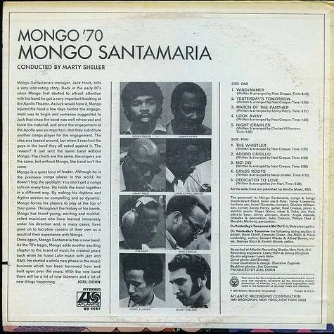 Mongo Santamaria - Mongo '70