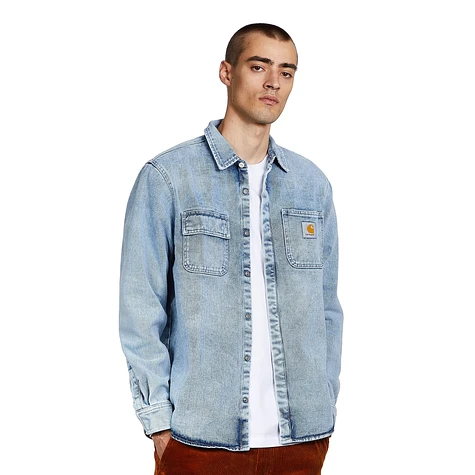 Carhartt WIP - Salinac Shirt Jacket "Mableton" Blue Denim, 13 oz