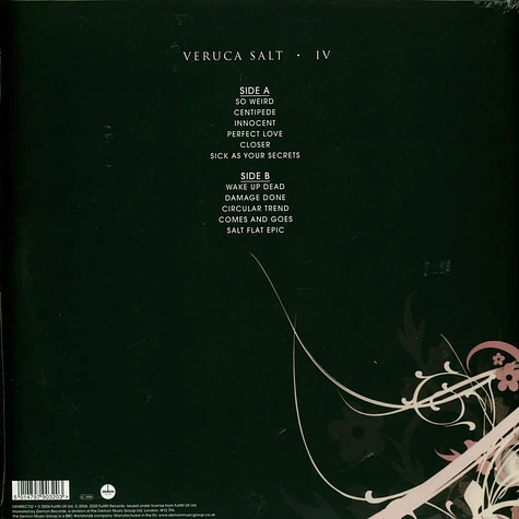 Veruca Salt - IV White Vinyl Edition