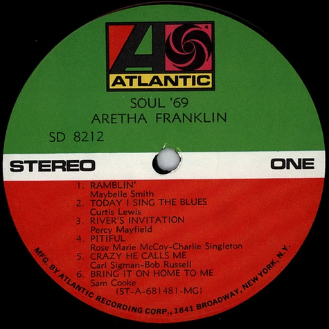 Aretha Franklin - Soul '69