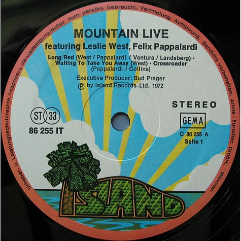 Mountain featuring Leslie West, Felix Pappalardi - Live: The Road Goes Ever On