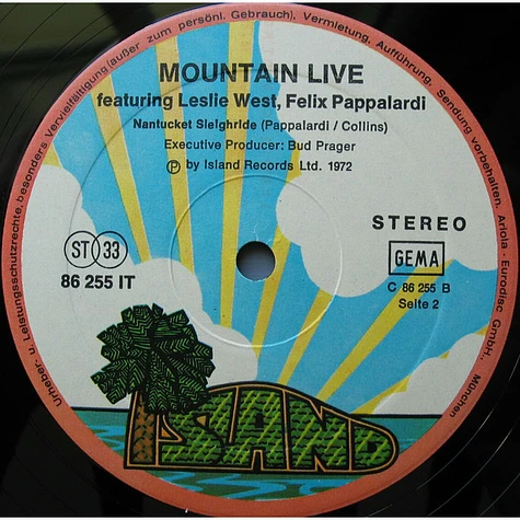 Mountain featuring Leslie West, Felix Pappalardi - Live: The Road Goes Ever On