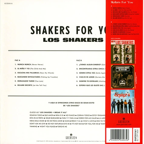 Los Shakers - Shakers For You