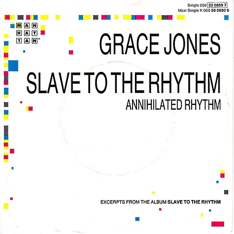 Grace Jones - Slave To The Rhythm