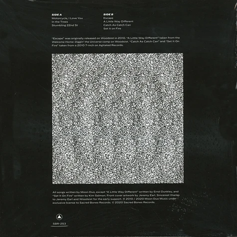 Moon Duo - Escape: Expanded Black Vinyl Edition