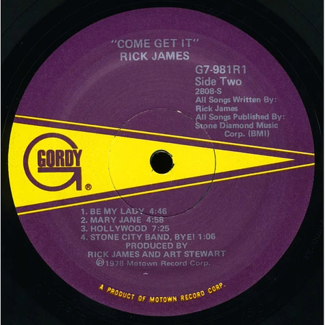 Rick James - Come Get It!
