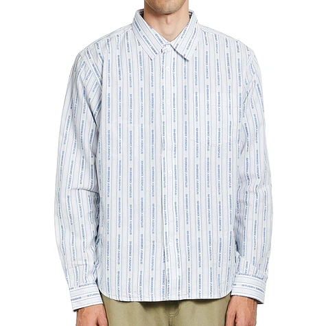 Stüssy - Jacquard Logo Stripe Shirt