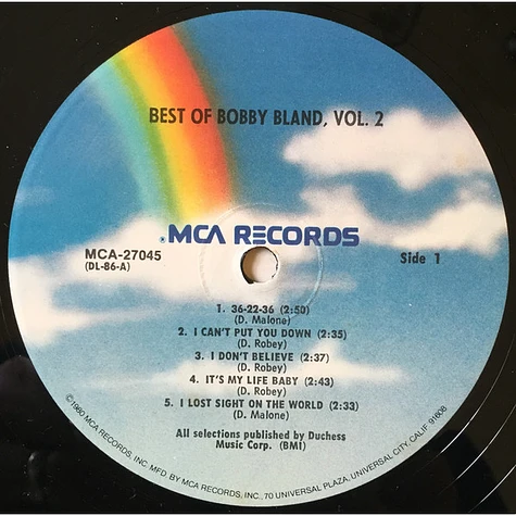 Bobby Bland - Best Of Bobby Bland Vol. II