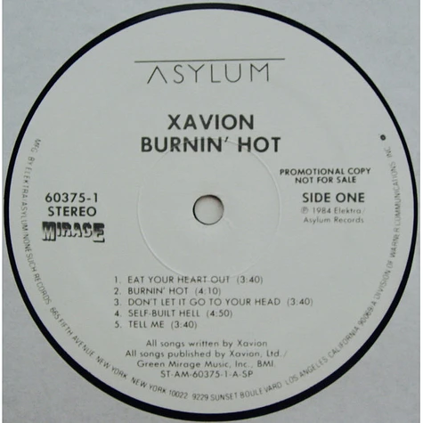 Xavion - Burnin' Hot