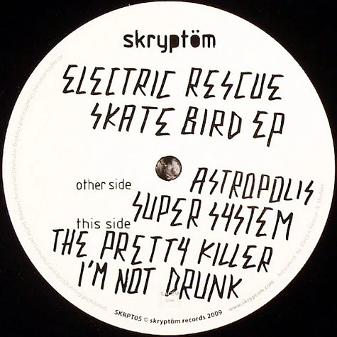 Electric Rescue - Skate Bird EP