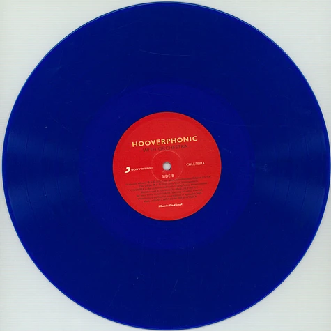 Hooverphonic - With Orchestra Limited Numbered Blue Vinyl Edition