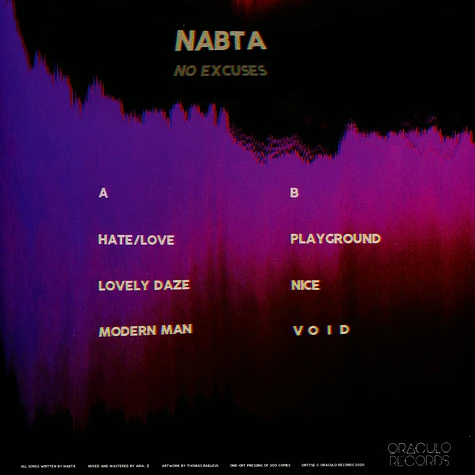 Nabta - No Excuses EP