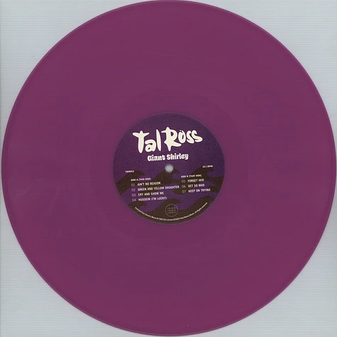 Tal Ross - Giant Shirley Violet Vinyl Edition