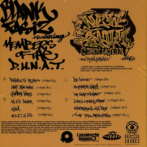 Blank Fasiz - New Realm Featuring The Dunat Crew