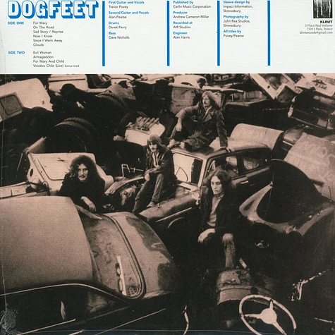 Dogfeet - Dogfeet Blue Vinyl Editon