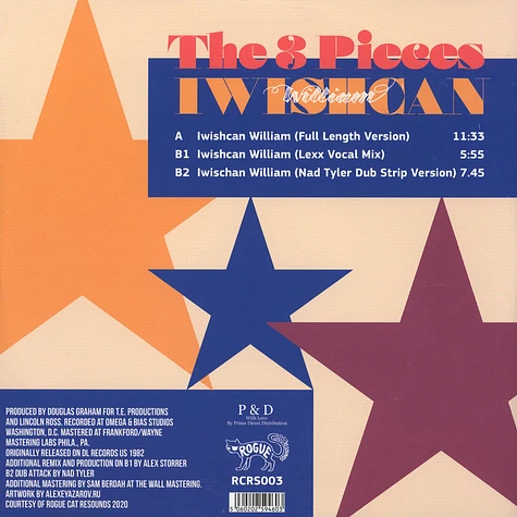 The 3 Pieces - Iwishcan William Record Store Day 2020 Edition
