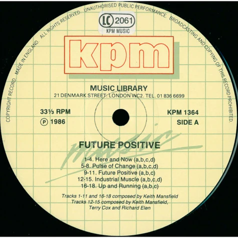 Keith Mansfield - Future Positive