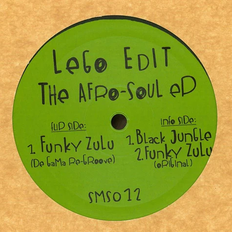 Lego Edit - The Afro-Soul EP
