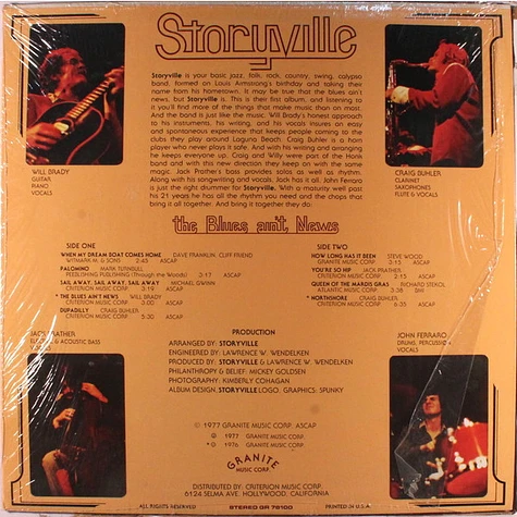 Storyville - The Blues Ain't News