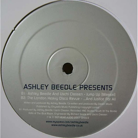 Ashley Beedle Presents The London Heavy Disco Revue / Ashley Beedle And Uschi Classen - War On The Bullshit / Jump Up (Massai) / ....And Justice For All