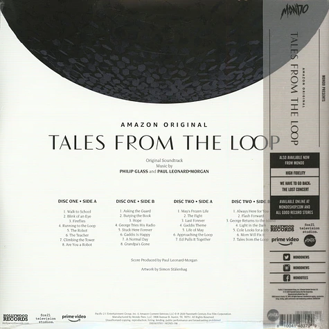 Paul Leonard-Morgan & Phillip Glass - OST Tales From The Loop