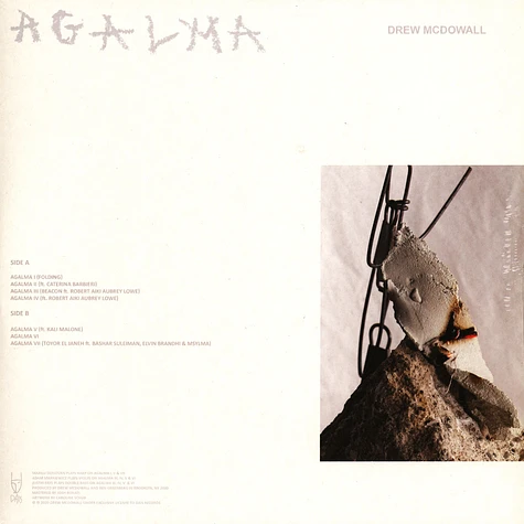 Drew McDowall - Agalma Smoke Vinyl Edition
